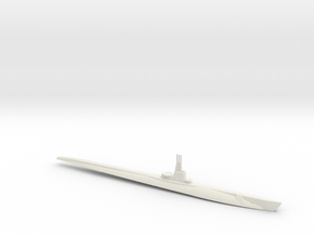 1/700 Scale USS Salmon-class Waterline in White Natural Versatile Plastic