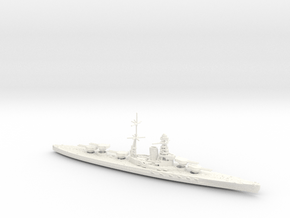 1/1250 Tosa Class w/ Separate Turrets in White Smooth Versatile Plastic