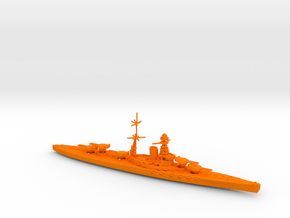 1/1250 Tosa Class w/ Separate Turrets in Orange Smooth Versatile Plastic