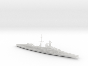 1/1250 Tosa Class w/ Separate Turrets in Clear Ultra Fine Detail Plastic