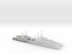 British Tribal-Class Destroyer (extra) in Clear Ultra Fine Detail Plastic: 1:1200