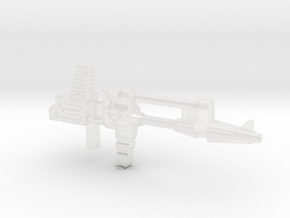 Inferno/Grapple Rifle (5mm) in Clear Ultra Fine Detail Plastic: Medium