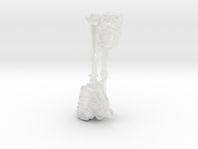 MB_MCX Halo 5 Gravity Hammer 2x in Clear Ultra Fine Detail Plastic: Small