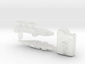 Hound Accessory Set (Siege, 5mm) in Clear Ultra Fine Detail Plastic: Large
