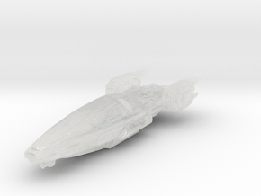 BSG Manticore Class 1/10000 Attack Wing in Clear Ultra Fine Detail Plastic