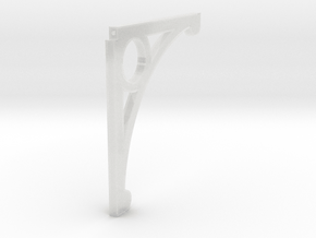 Crovan's Gate Bracket in Clear Ultra Fine Detail Plastic: 1:32