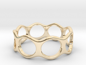 Oval Band All sizes Multisize in 9K Yellow Gold : 10 / 61.5