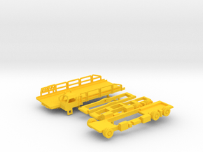 Halvorsen 25K Aircraft Loader in Yellow Smooth Versatile Plastic: 1:144