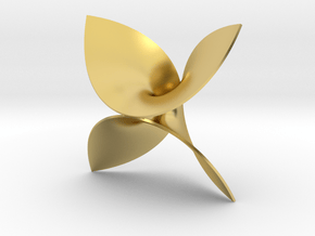 Enneper surface in Polished Brass