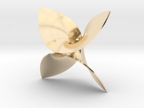 Enneper surface in 14K Yellow Gold