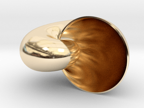 Shell in 14K Yellow Gold