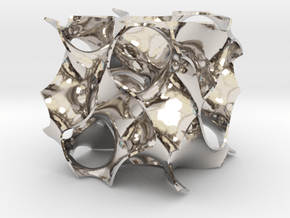Gyroid surface in Platinum