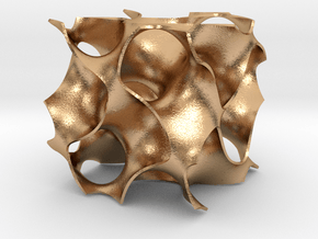 Gyroid surface in Natural Bronze