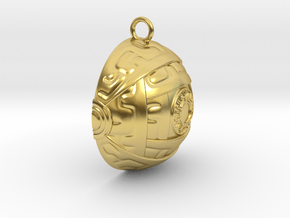 Meya in Polished Brass