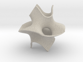 Cube bounded isosurface in Natural Sandstone