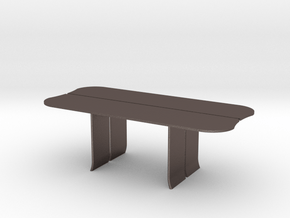 AV Table in Polished Bronzed Silver Steel