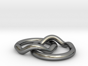 Ringaring in Fine Detail Polished Silver