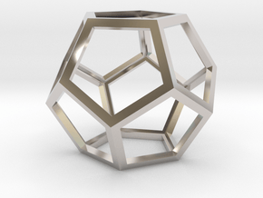 Dodecahedron in Platinum