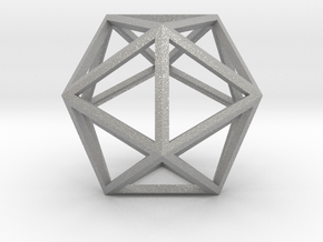 Icosahedron in Aluminum