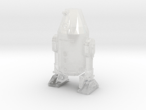 1/48 (O) & 1/24 (G) Scale Robot-4 Two Legs in Clear Ultra Fine Detail Plastic: 1:24