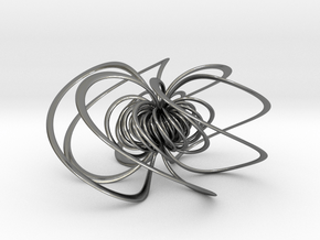 Twisted Dipole in Polished Silver