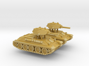 T-34 Model 1940 in Tan Fine Detail Plastic: 1:220 - Z