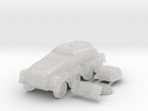 SdKfz 232 1/100(15mm) and 1/144 in Clear Ultra Fine Detail Plastic: 15mm