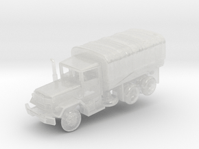 M35A2 2.5t Duce with tarp in Clear Ultra Fine Detail Plastic: 1:160 - N