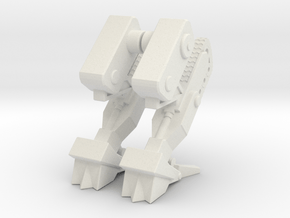 AWA amphib mech legs, walking mode in White Natural Versatile Plastic