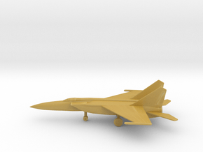 MiG-25PDS Foxbat-E in Tan Fine Detail Plastic: 6mm