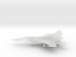 MiG-25PDS Foxbat-E in Clear Ultra Fine Detail Plastic: 6mm