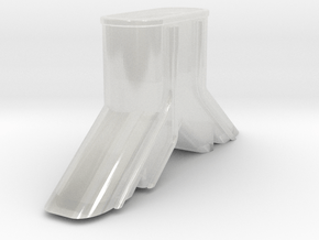 IJN Amagi Trunked Funnel in Clear Ultra Fine Detail Plastic: 1:700