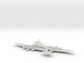 Tupolev SB 2 M-100 in Clear Ultra Fine Detail Plastic: 6mm