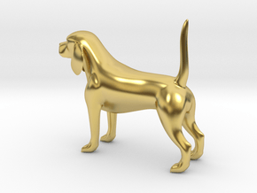 Beagle in Polished Brass