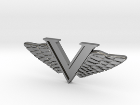 Wings For Val in Fine Detail Polished Silver