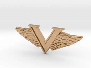 Wings For Val in Polished Bronze