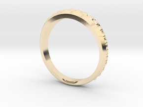 Ring Size 7 in 14K Yellow Gold