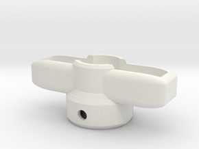 Spigot handle turner extender tool in White Natural Versatile Plastic