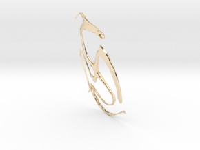 12106 in 14k Gold Plated Brass