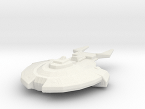 Cardassian Cruiser (Conquest) 1/3788 Attack Wing in White Natural Versatile Plastic