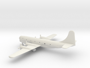 1/700 Scale Boeing C-97 Stratofreighter in White Natural Versatile Plastic