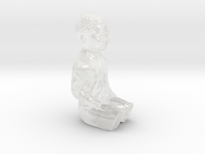 Supercar - Jimmy seated in Clear Ultra Fine Detail Plastic