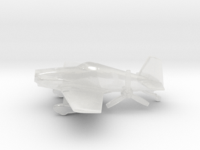 Mustang Aeronautics Midget Mustang in Clear Ultra Fine Detail Plastic: 1:144