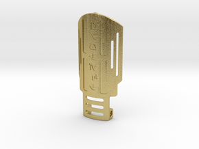 Youngling Protector Board cover in Natural Brass