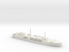 1/1250 Scale USNS General G. O. Squier-class  in White Natural Versatile Plastic