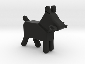 Wrenchdog 3D in Black Smooth Versatile Plastic
