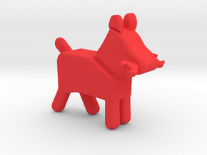 Wrenchdog 3D in Red Smooth Versatile Plastic