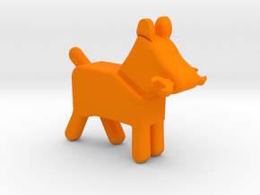 Wrenchdog 3D in Orange Smooth Versatile Plastic