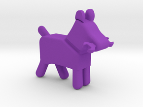 Wrenchdog 3D in Purple Smooth Versatile Plastic