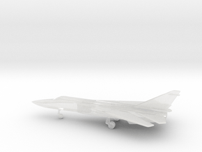 Sukhoi Su-24 Fencer (swept wings) in Clear Ultra Fine Detail Plastic: 6mm